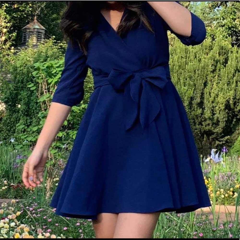 Navy dress